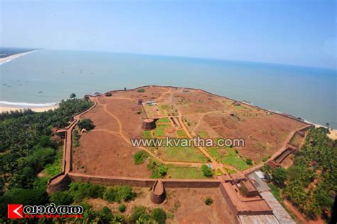 Aerial view of Bekal fort - Photos Plus