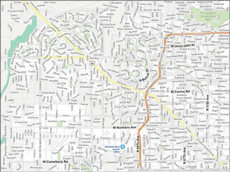 Phoenix Neighborhood Map - GIS Geography