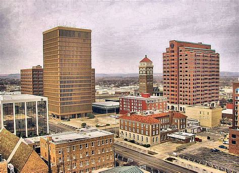 Bartlesville OK - The skyline you can't forget - looking northwest ...