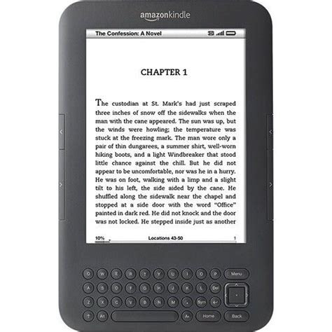 Amazon Kindle Keyboard 3rd Gen D00901 WiFi , Black, | eBay