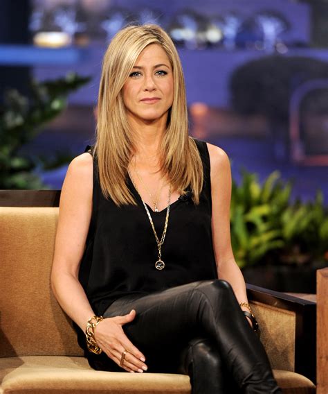 Leather Pants On Leno [24 February 2012] - Jennifer Aniston Photo ...