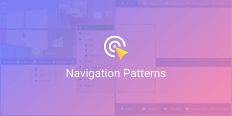 Modern UI Navigation Pattern for Web Applications