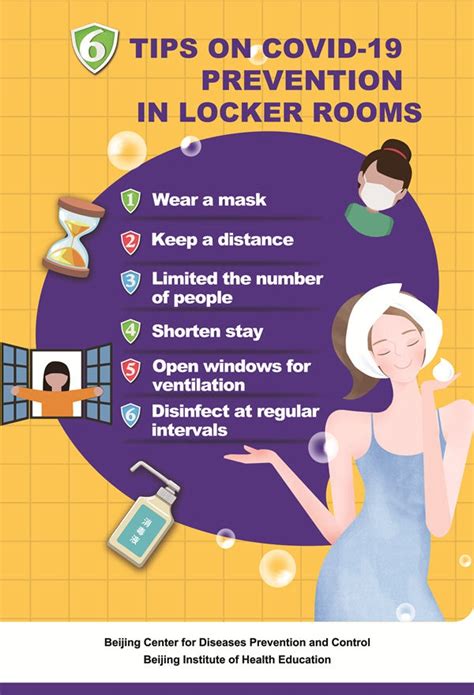 COVID-19 posters: Tips on prevention in locker rooms - Xinhua | English.news.cn