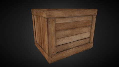 wood box - Download Free 3D model by DZs [e77ad5f] - Sketchfab