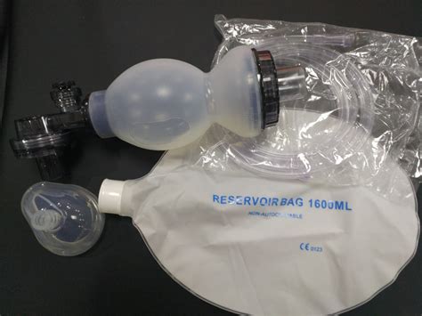 Ambu bag Autoclavable Reusable Silicone Resuscitator bag Ventilator ...