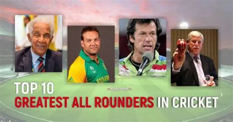 Top 10 Greatest All Rounders In Cricket History | 2024 Ranking