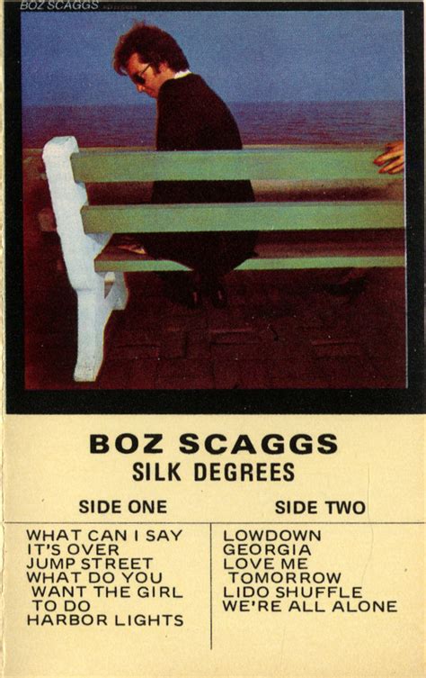 Boz Scaggs - Silk Degrees (1976, Dolby System, Cassette) | Discogs