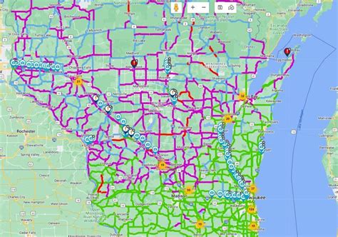 511 map road conditions 7:45 a.m. | | wkow.com