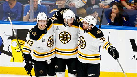 Bruins vs. Blues results: Boston rides offensive explosion to Game 3 ...