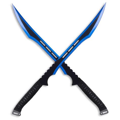 Dark Night Ninja Swords - Blue Ninjato - Ninja Katana Swords | KarateMart.com