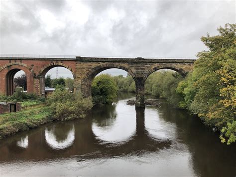 Yarm Viaduct from Yarm Bridge | It was my first time walking… | Flickr