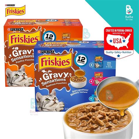 Pate FRISKIES Gravy Sensations - Bữa Ăn Tối Dinh Dưỡng Hoàn Chỉnh Dành ...