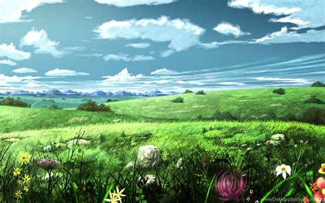 Anime Greenery Wallpaper