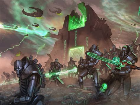 Warhammer 40k necrons, Warhammer art, Warhammer fantasy