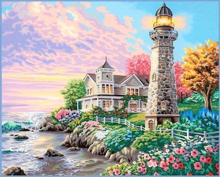 Solve Lighthouse jigsaw puzzle online with 320 pieces