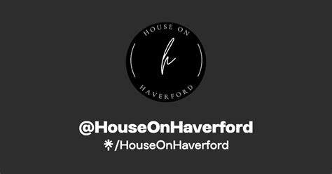 @HouseOnHaverford's link in bio | Instagram and socials | Linktree
