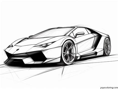 Lamborghini Diablo Coloring Pages