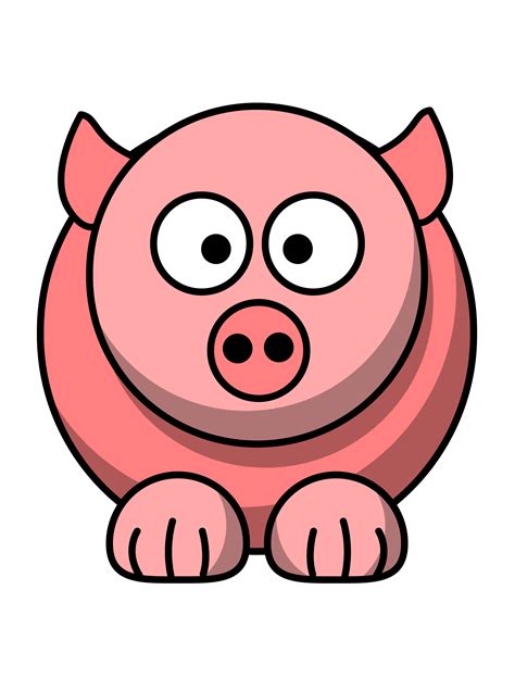 Clipart - Pig