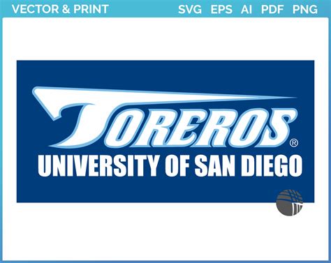 San Diego Toreros - Wordmark Logo (2005) - College Sports Vector SVG ...