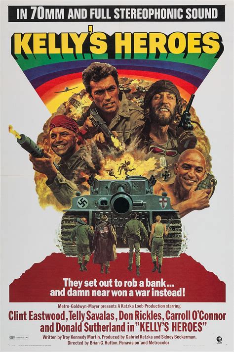 Kelly's Heroes (1970) - Posters — The Movie Database (TMDB)