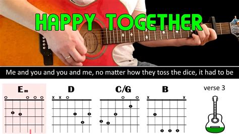 Happy Together Guitar Chords