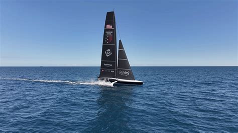 AMERICAN MAGIC UNVEILS AC75 BOAT "PATRIOT" - All At Sea