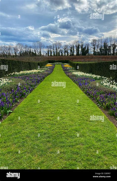 Nostell priory gardens Stock Photo - Alamy