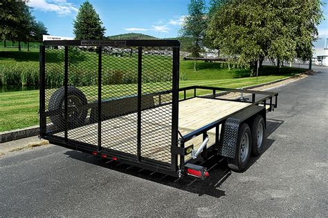 Heavy-Duty, Professional Grade 16-Foot Utility Trailers - Gatormade Trailers