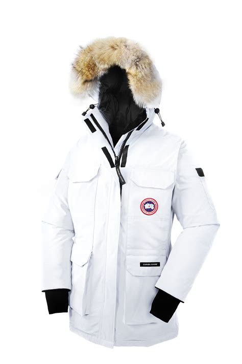 Canada goose Expedition Parka in White | Lyst