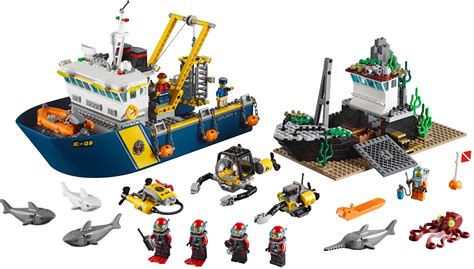 LEGO 60095 Deep Sea Exploration Vessel review | Brickset