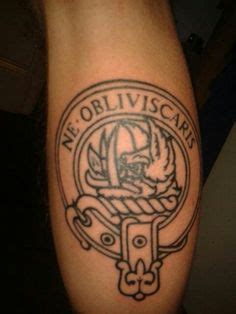 Clan Campbell Family Crest Tattoo - Tempted to get this motto too ...