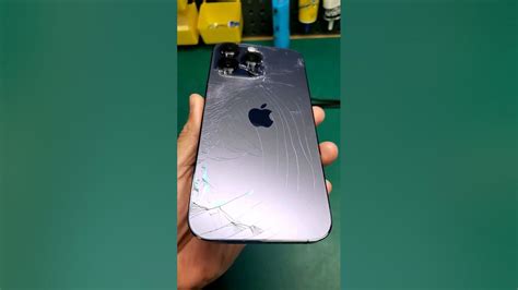 Restoring a Cracked iPhone 14 Pro Max Back Glass #Shorts #Restoration # ...