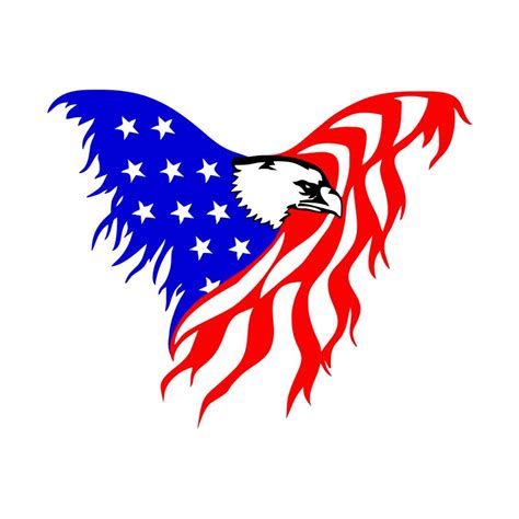 AMERICAN FLAG EAGLE VECTOR - Design Shop by AquaDigitizing