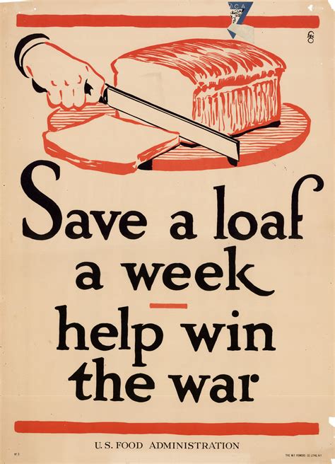 Save a loaf a week: help win the war. - UNT Digital Library