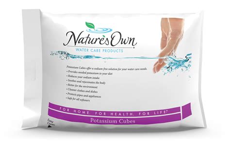 Nature's Own® Potassium Cubes | Nature's Own Water Softening