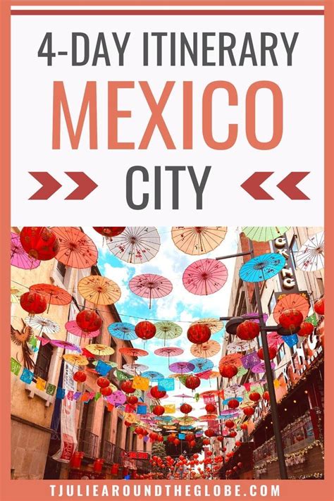 4 days in Mexico City - Complete itinerary + travel guide | Mexico city travel guide, Mexico ...