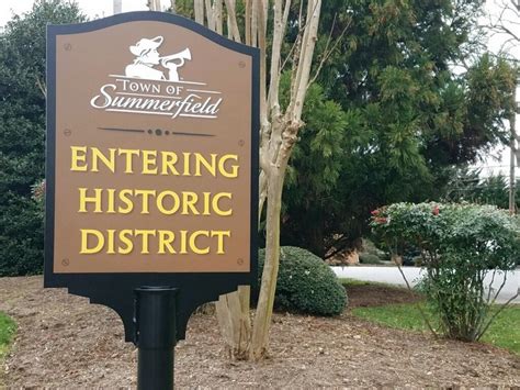 Historic District - Summerfield History - Summerfield, NC