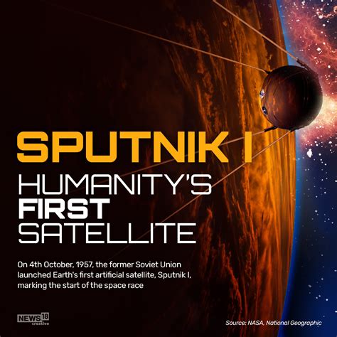 On This Day in 1957, First Artificial Satellite Sputnik 1 Was Launched ...