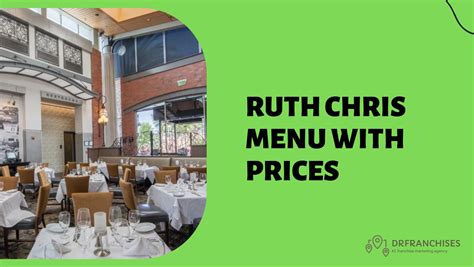 Ruth Chris Menu With Prices 2024| Discover New Items