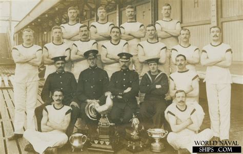 Crew of HMS Prince of Wales, 1909.