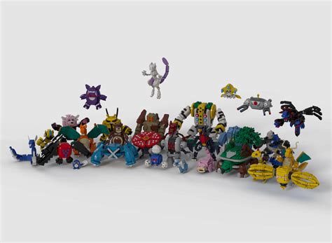 All my Pokemon MOCs from 2020! : r/lego