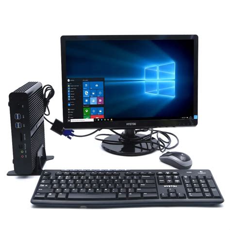 Intel Core i7 Mini PC 5550u Fanless Computer With Dual Lan 2 HDMI Mini ...