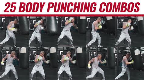 21 Body punching combos from an Olympic medallist - YouTube