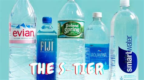 WATER Tier List: Best Water Brands In The World - TopTierList