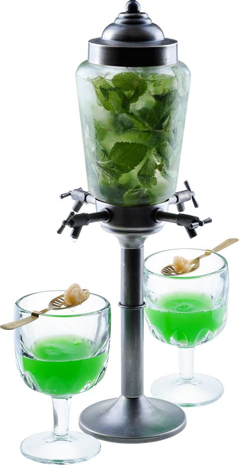 Fountain with absinthe – Double-checked Recipe and Cocktail Photo