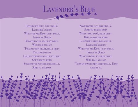 The Eighth Daughter: Lullaby Book-Lavender's Blue