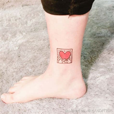 Heart Ankle Tattoo - Best Tattoo Ideas Gallery