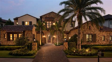 Gorgeous Luxury Tuscan Home in Disney's Golden Oak - YouTube