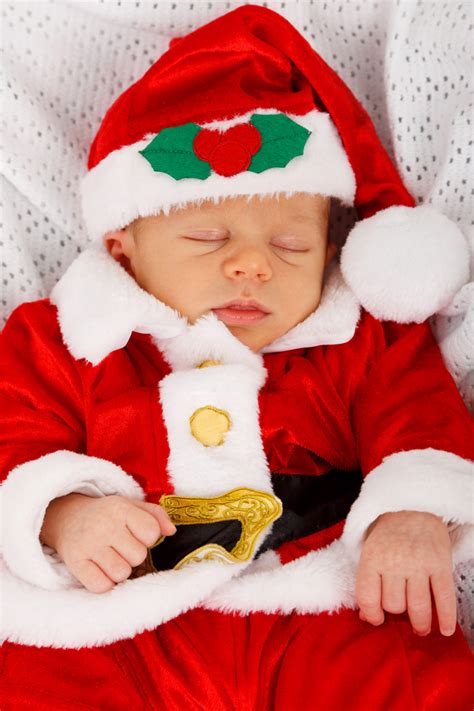 Bébé de Santa Photo stock libre - Public Domain Pictures