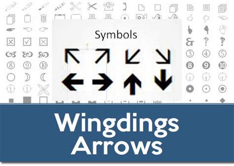 Wingdings Arrow Symbol Font On Your Keyboard - Wingdings Translator Online